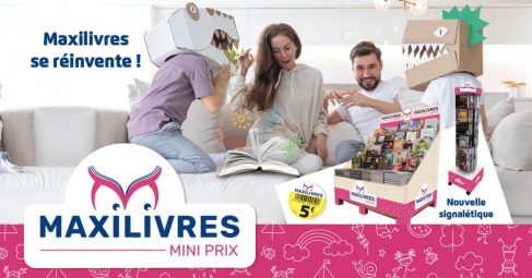 Maxilivres se réinvente : nouveau logo, nouvelle ambition !
