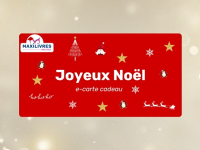 Les cartes cadeaux MAXILIVRES : Le cadeau idéal pour Noël !